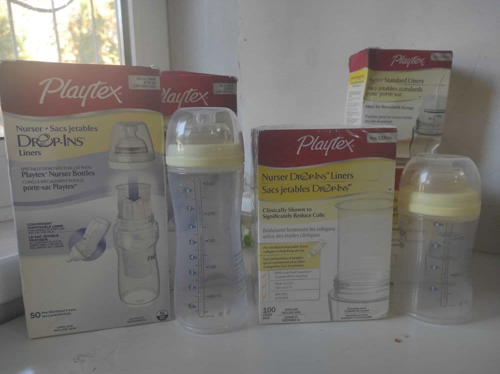 Playtex стерильная разовая насадки к бутылке 118 мл — 1
