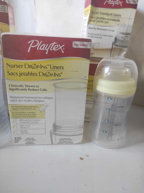 Playtex стерильная  разовая насадки к бутылке 118 мл — 6