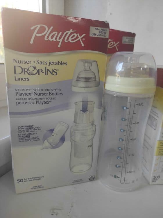 Playtex стерильная  разовая насадки к бутылке 118 мл — 7