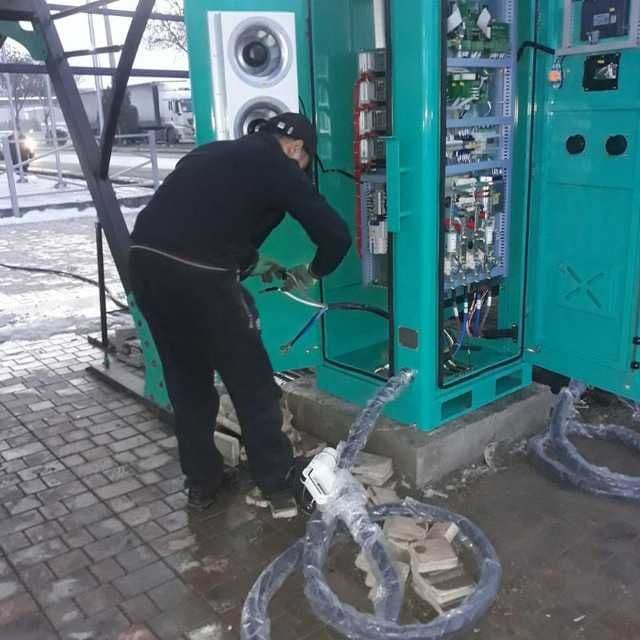 Установка зарядка для электромобилей, установка чарджер — 4