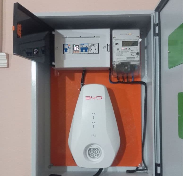 Установка 7kw stansiya.. Byd. Honqi. Leapmotor. Zeekr. Aito. Deepal. C — 4