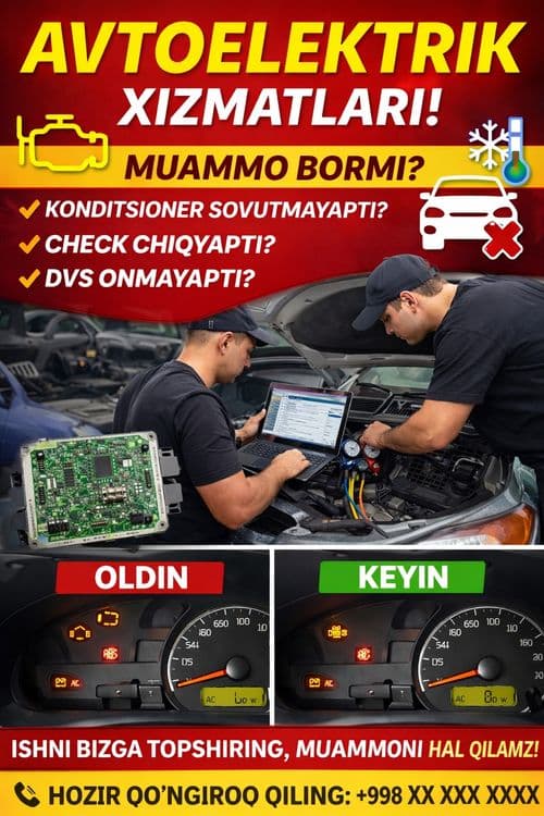 AvtoElektrik Xoliddi  Konditsioner sovutmayaptimi? Diagnostika — 2