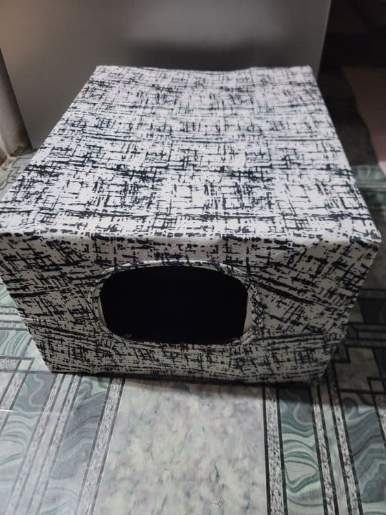 Домик для кошек .из картона — 4