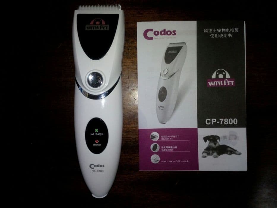 Новая мощная зоо-машинка "Codos7800", лёгкая стрижка любых собак/кошек — 3