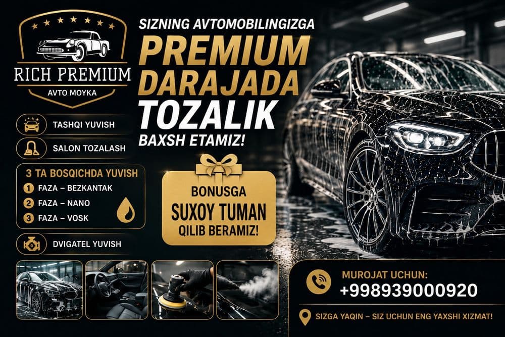 Dastafka Moyka siz bilan birga