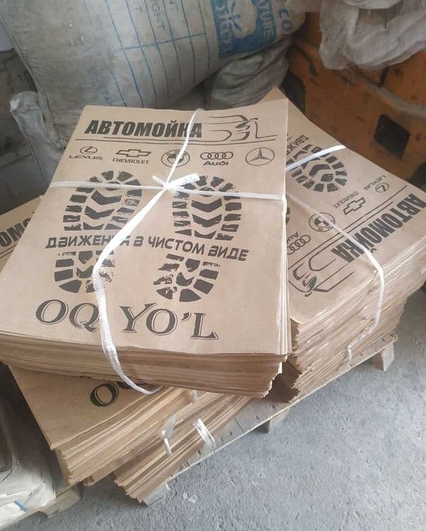 Мойка Қоғоз Полик Машина учун Янги Коврик Доставка Бумажные Автополики — 1