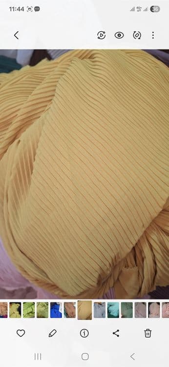 Har xil materiallardan pliserovka qilamiz — 7