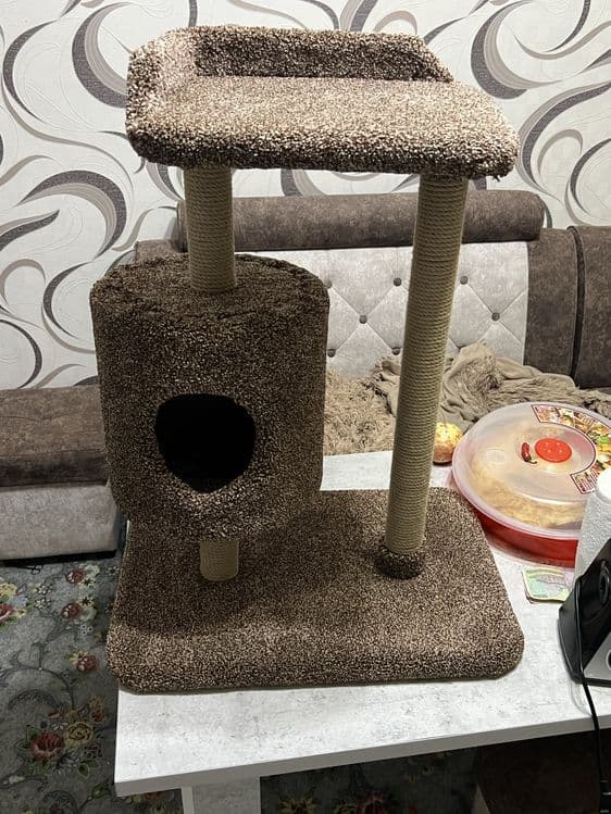 Когтеточка для котов новый ручная работа — 3