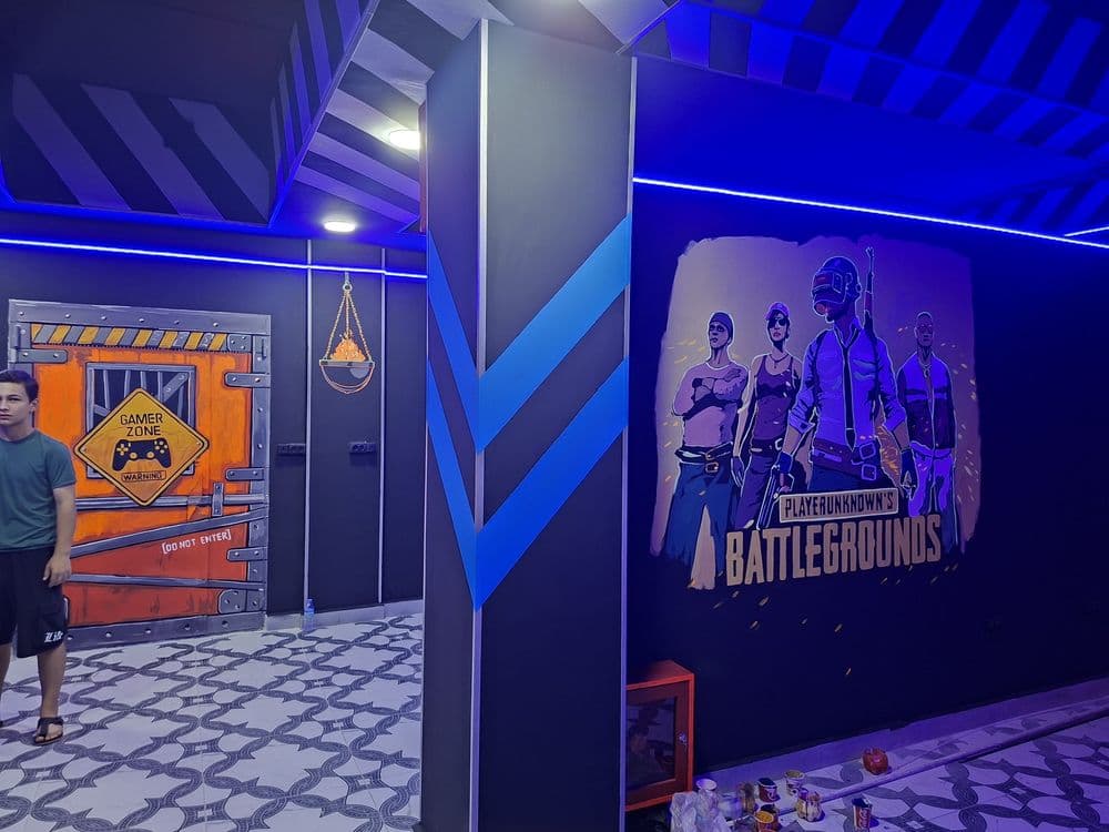 Devor rasim dizayn / game klub, boxcha, kafe,/ Toshkent — 2