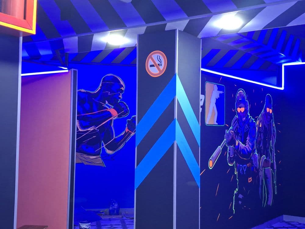 Devor rasim dizayn / game klub, boxcha, kafe,/ Toshkent — 6