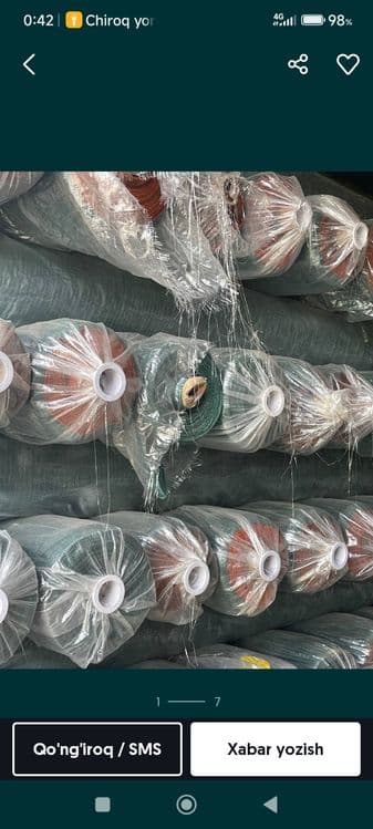 Optim va metraj soya setkala bor 2500 soʻmdan bowlanadi — 7
