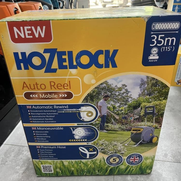 Hozelock 35m Auto Reel Mobile (автоматическая катушка со шлангом) — 5
