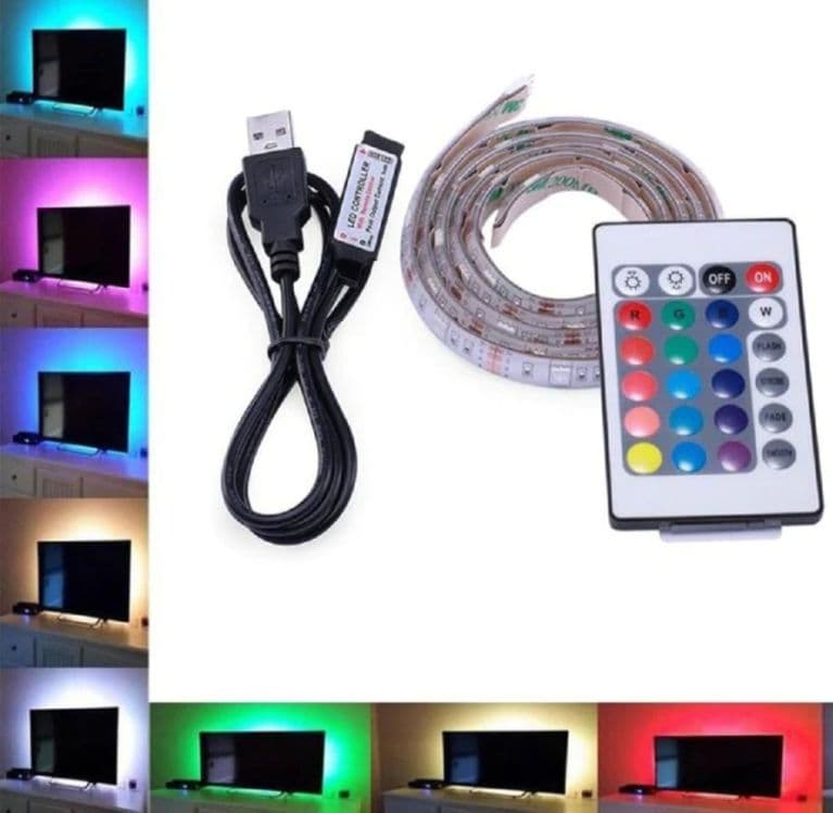 Rgb tasma boshqaruv pult bilan 5metr super chegirma — 4