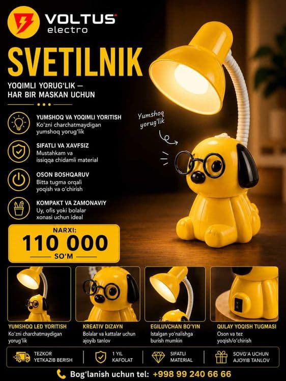 Kreativ va zamonaviy SVETILNIK! — 1