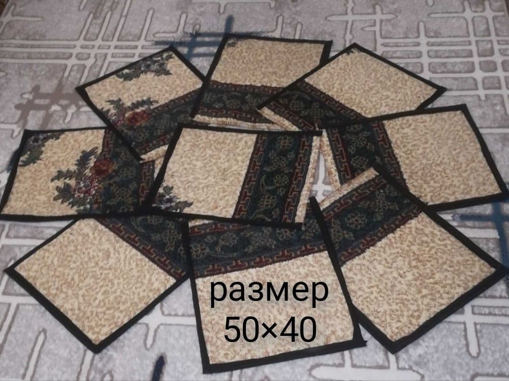 гиламча  сотилади  размер40х50 — 2
