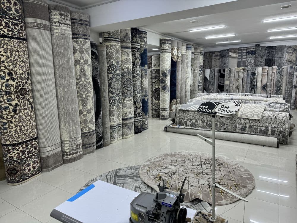 Kavralan gilam daroshka palos gazon drap shers ipak paxta akril — 2