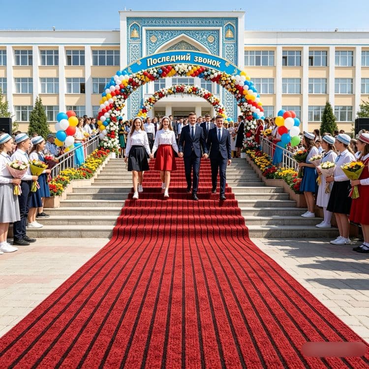 Красная дорожка резиновые/rezina dorojka bayram va tadbirlar uchun — 2