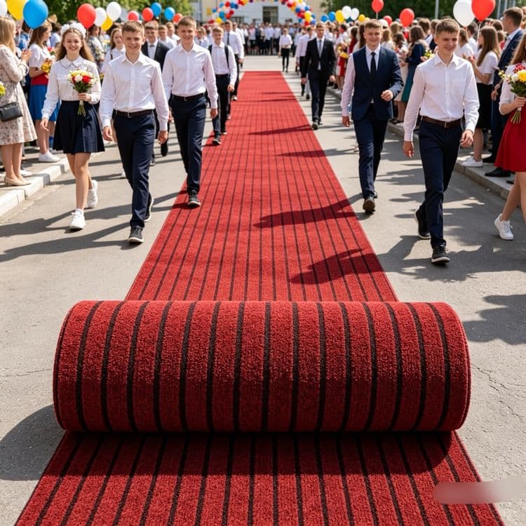 Красная дорожка резиновые/rezina dorojka bayram va tadbirlar uchun — 4