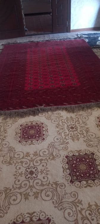 Turkman gilami qadimiy qo'lda to'qilgan — 3