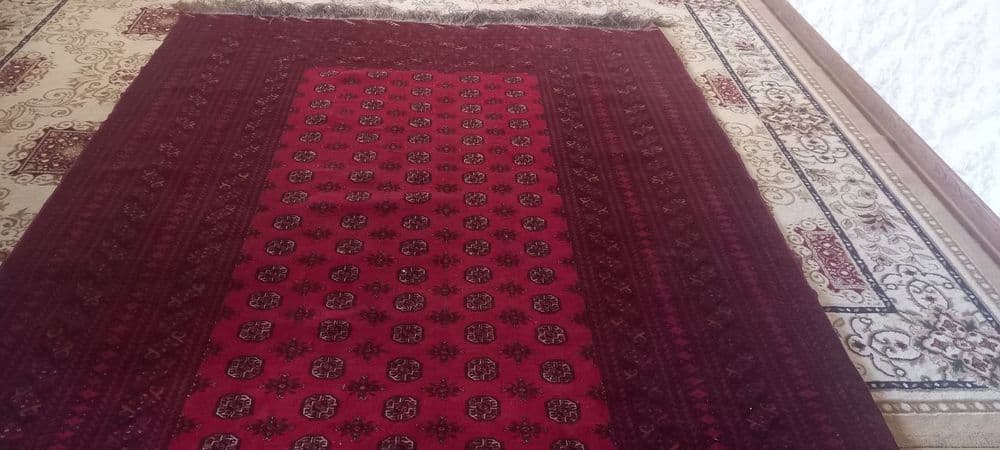 Turkman gilami qadimiy qo'lda to'qilgan — 5