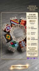 Qo‘l mehnati bilan to‘qilgan milliy gilamlar