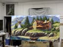 3Д Картинка на стене