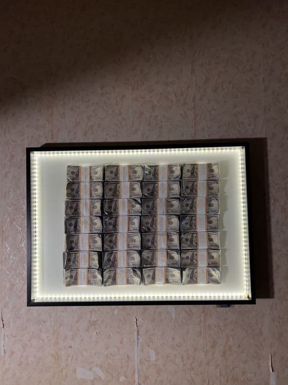 Картина с деньгами | Лучший подарок MoneyArt — 4