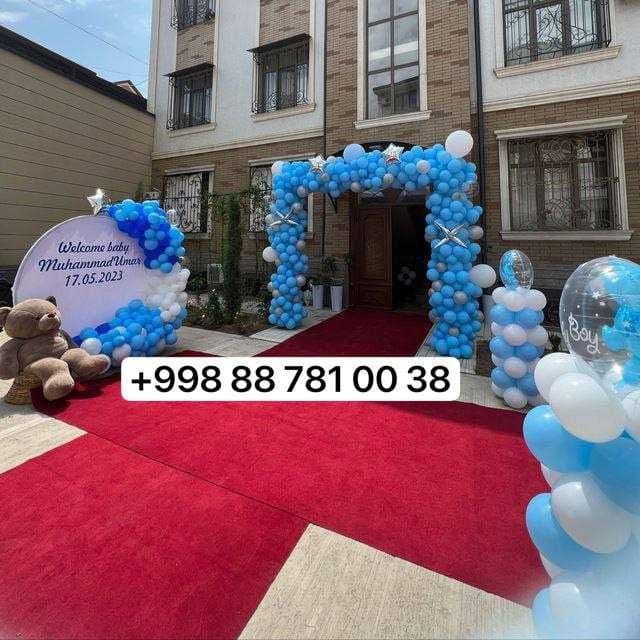 Oformleniya Roddom Tug'ilgan kun Marry me Suniy Gullar bilan bezatamiz — 5