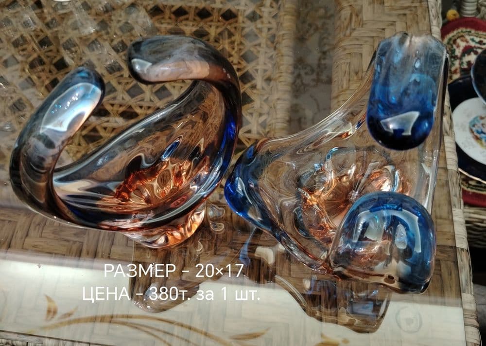 Реаритетные вазы "Богема" Чехославакия. — 4
