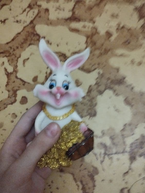 Декоративный заяц для черепах — 1