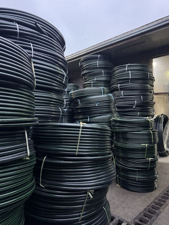 Polietilen Truba Plastmassa Rulon, Gofra, Drenajniy Trub — 2