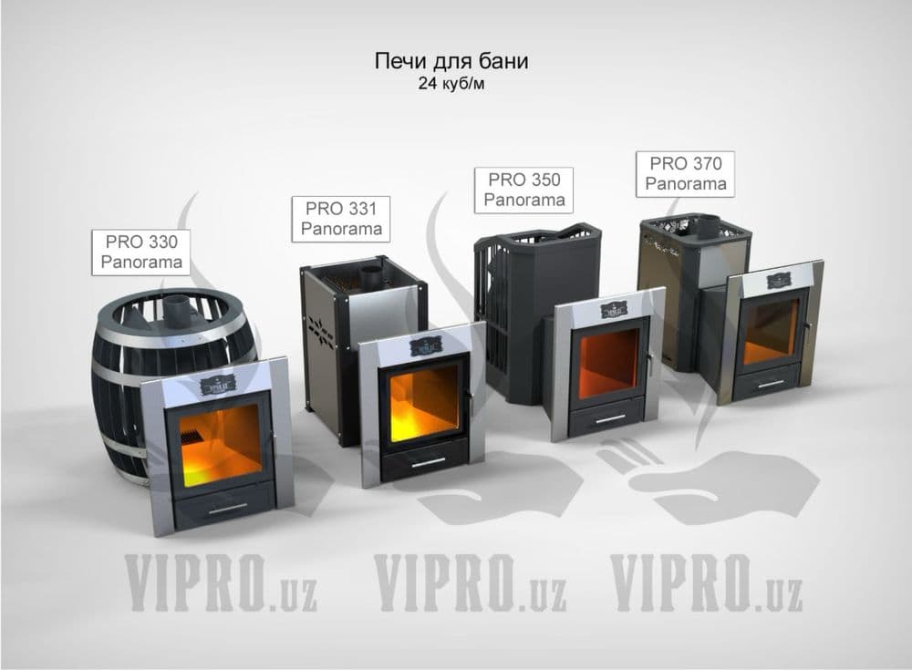 Печь для бани,сауны “PRO-350 PANORAMA”,сауна,баня,хамам — 3