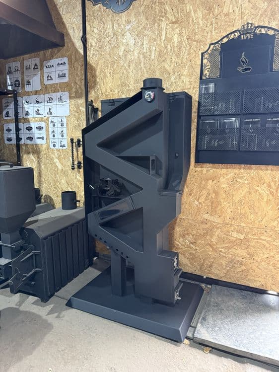 Печь для обогрева PRO-805,пеллетная печь,камин,котел,отопление — 5