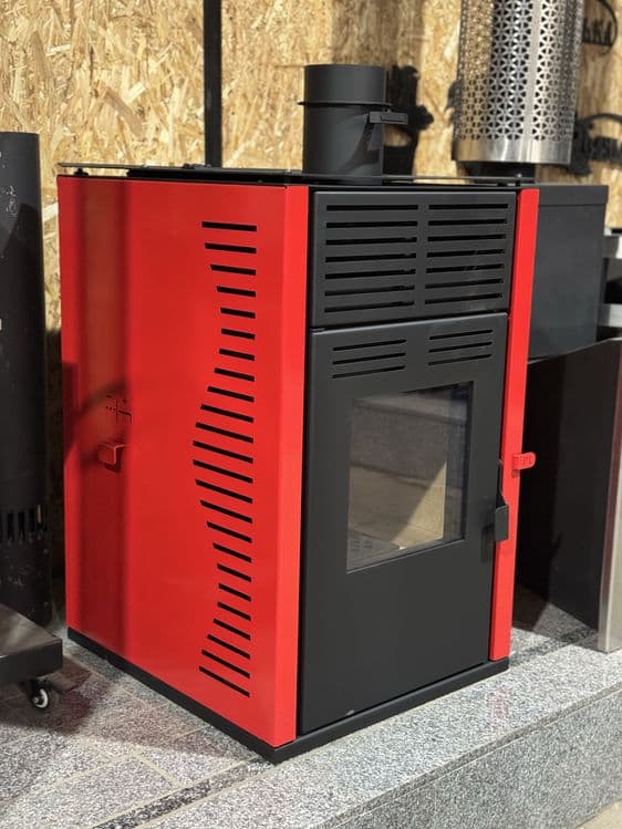 Печь пелетная Pro-820 для обогрева,отопление,обогрев,камин,утин,котёл — 1