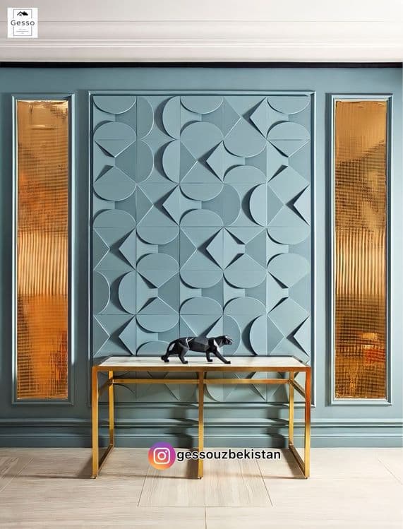 Гипсовый 3д панель ТРИАДА | gip 3d panel | decor | декор | aboy | абои — 1
