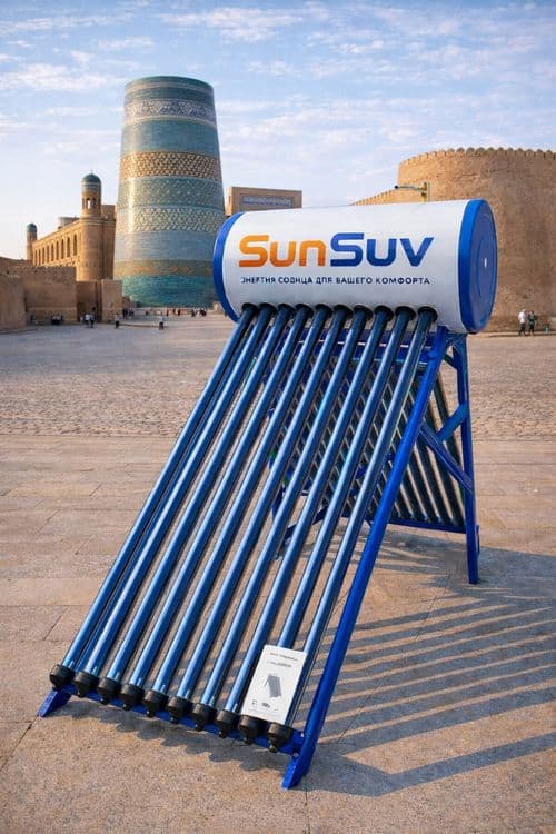 Quyosh Suv isitgichi “Sun Suv” ishlab chiqaruvchidan — 1