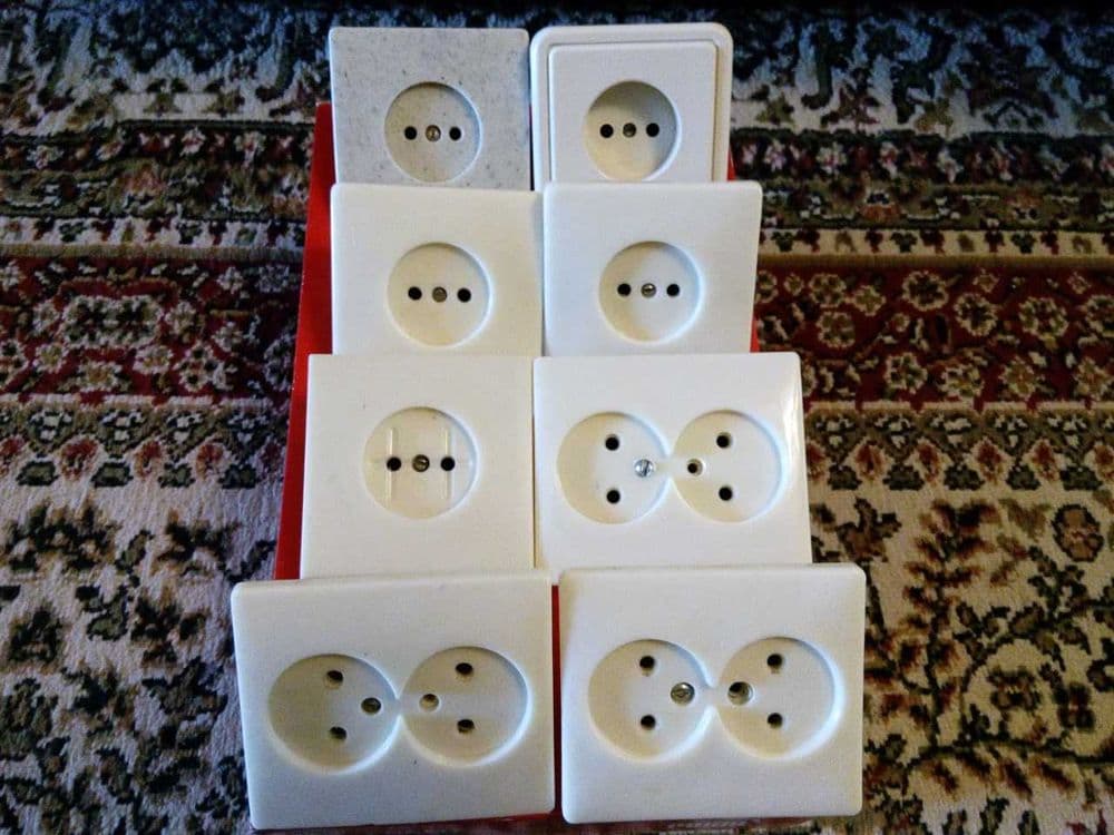 розетки 8 штук СССР 220 V — 1