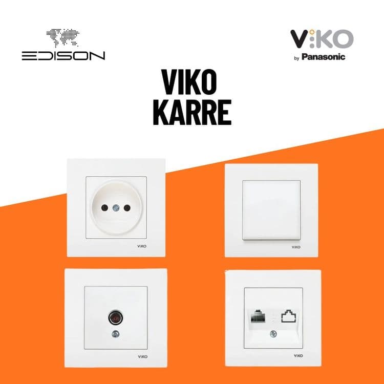 Выключатели и Розетки Viko by Panasonic — 5