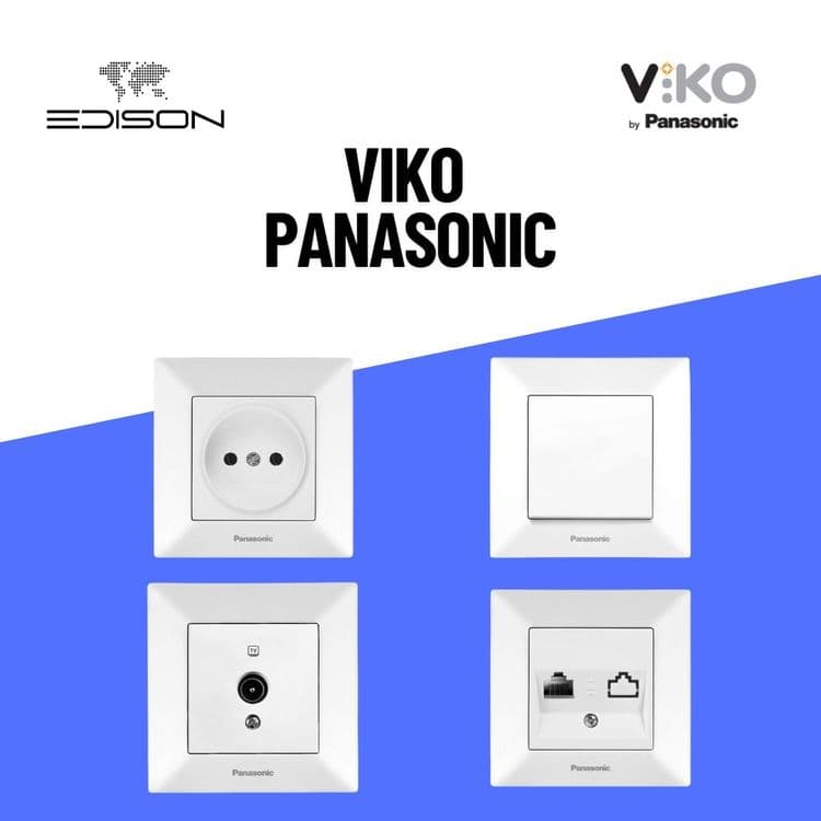Выключатели и Розетки Viko by Panasonic — 6