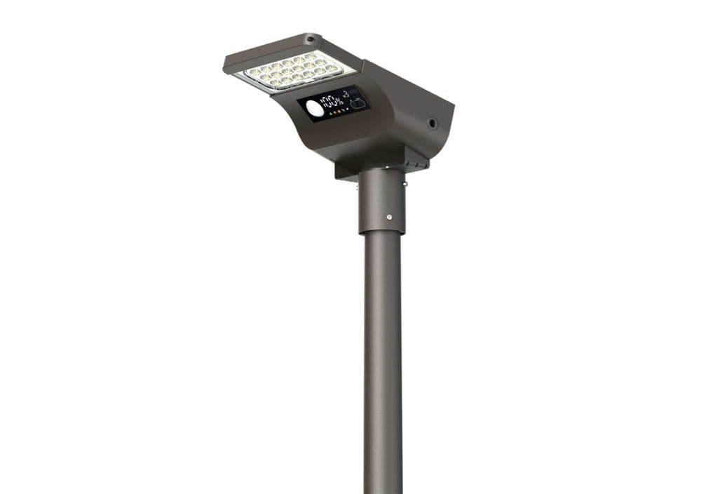 Projektor yoritgich led lampa solar led солничний проектор прожектор — 7