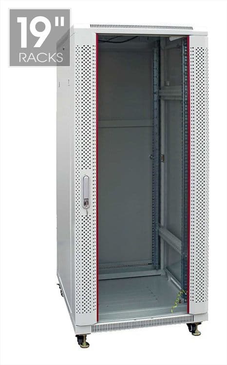 Шкаф серверный 42U 600*800mm СТЕКЛО — 2