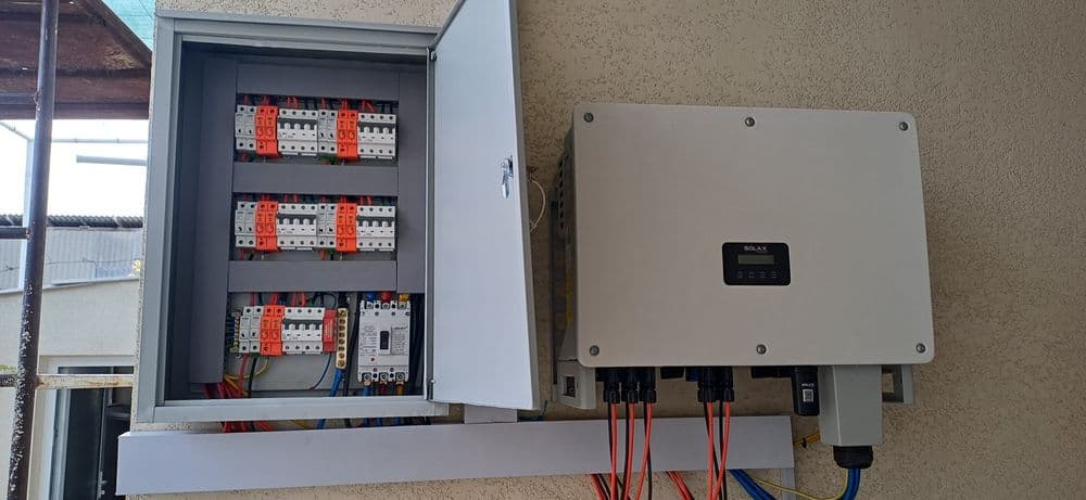 Куёш панел урнатиш хизмати 350000 — 3