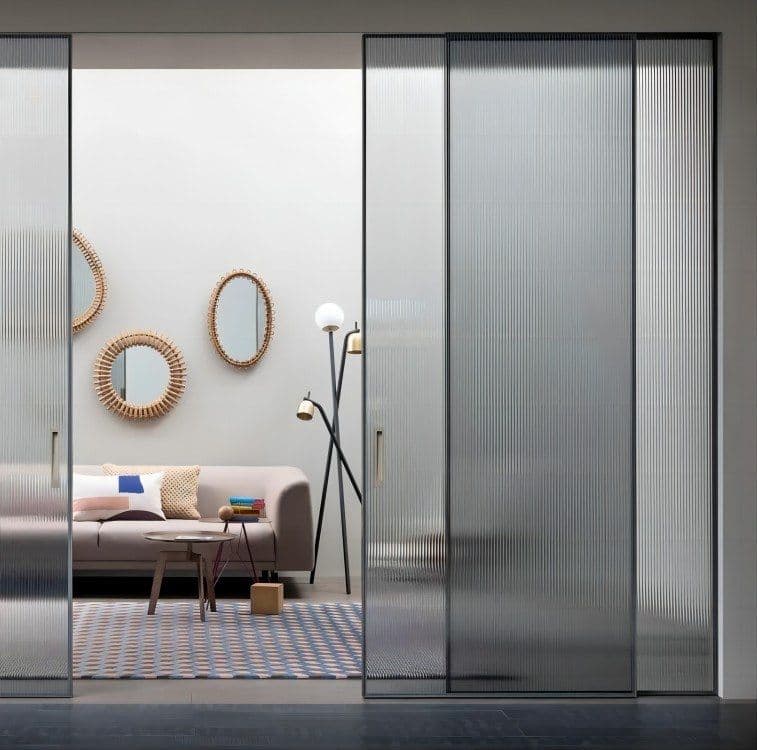Стеклянные раздвижные системы | Двери купе Surma Loft Eshik — 2