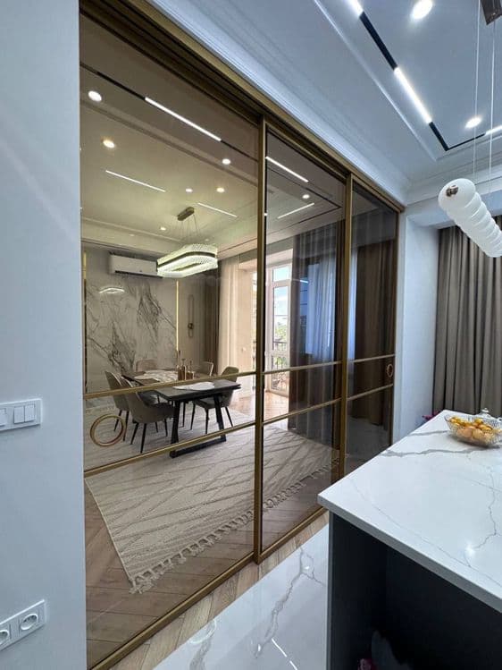 Стеклянные раздвижные системы | Двери купе Surma Loft Eshik — 4