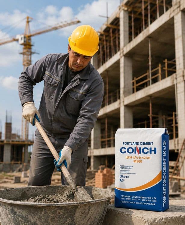 цемент | sement | cement Skidka Скидка OLMALIQ CONCH M500 — 2