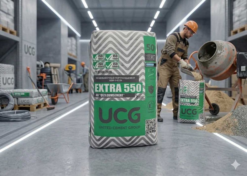 sement | цемент | cement бесплатной доставкой UCG EXTRA NAMANGAN M550+ — 2