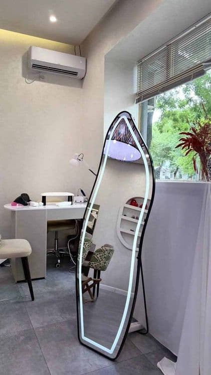 Oyna kozgu zerkala chiroqli led Ойна кузгу напольный зеркало подсветка — 3