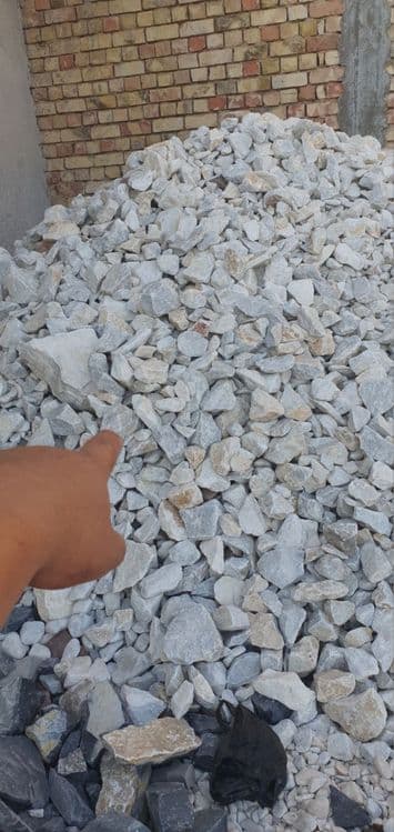 Galka Gabion Mramor Oq Setka Uchun Toshlar — 1