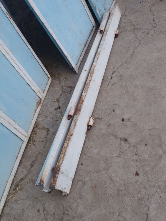 Ворота б у в комплекте — 3
