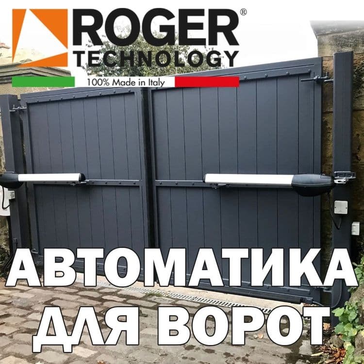 Распашные ворота бренда Роджер — 1
